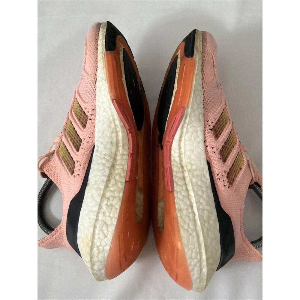 Women's Size 6.5 - Adidas Ultraboost Sneakers Peach Shoes GX8037‎ Gym Shoes Fit